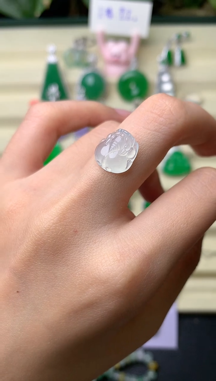 【闪购商品】定制翡翠未镶嵌裸石（镶嵌定制）