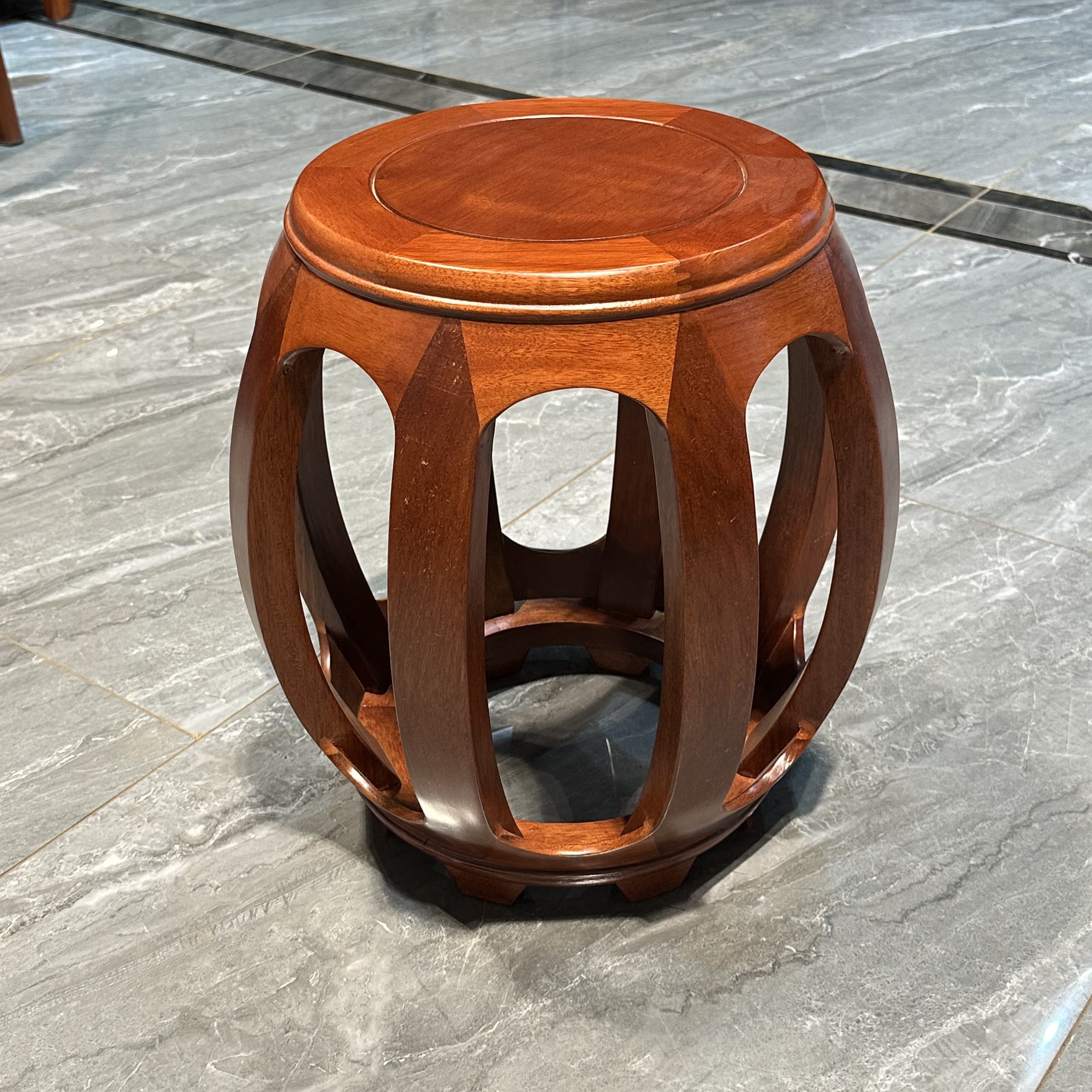 鼓凳花梨木高品质高度材质尺寸