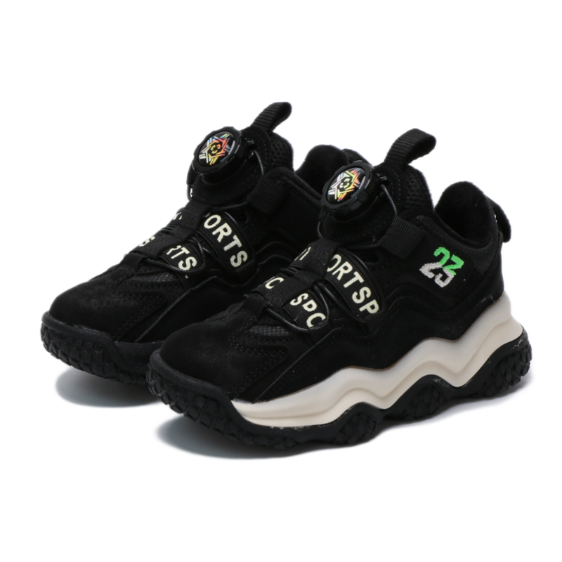 【断码清】3028建议拍大一码【加绒】旋转纽扣篮球鞋透气舒适跑步潮鞋