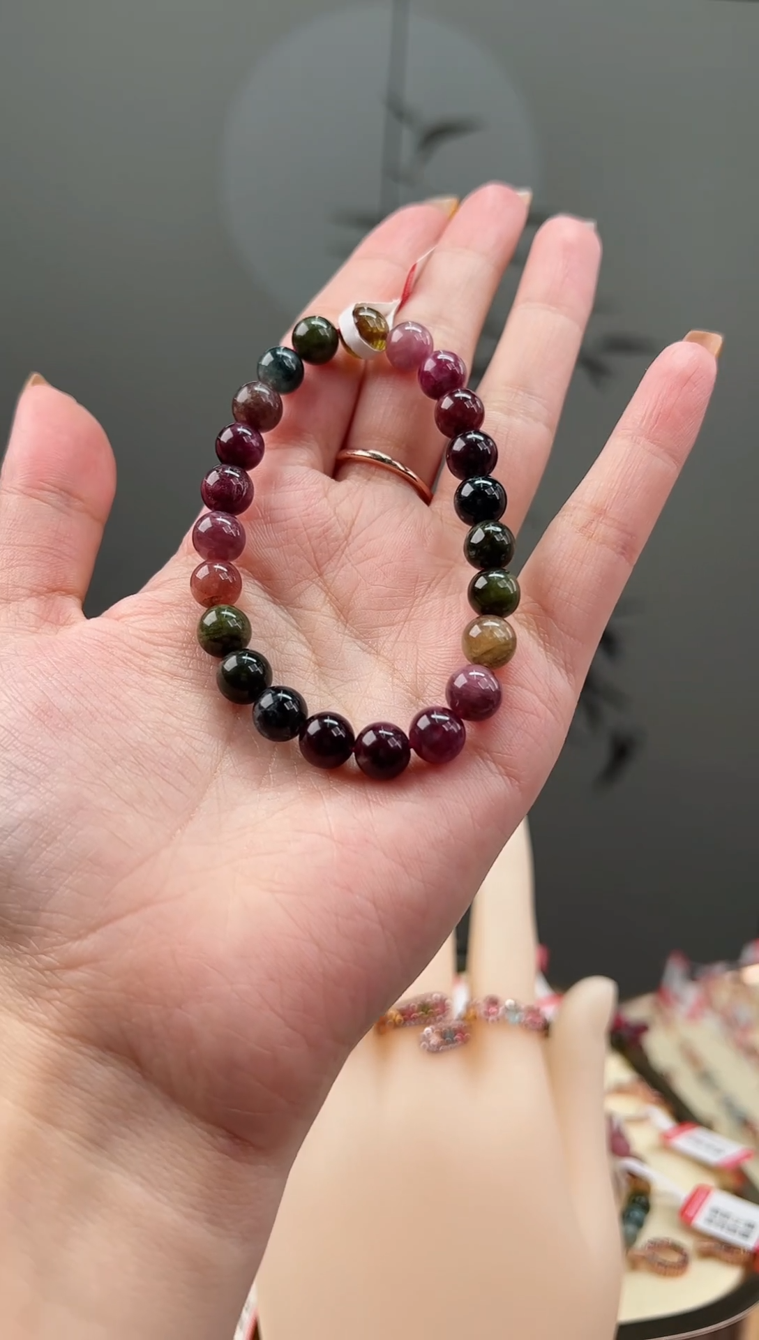 【闪购商品】碧玺/未镶嵌碧玺单圈8mm+（多样性发一件）
