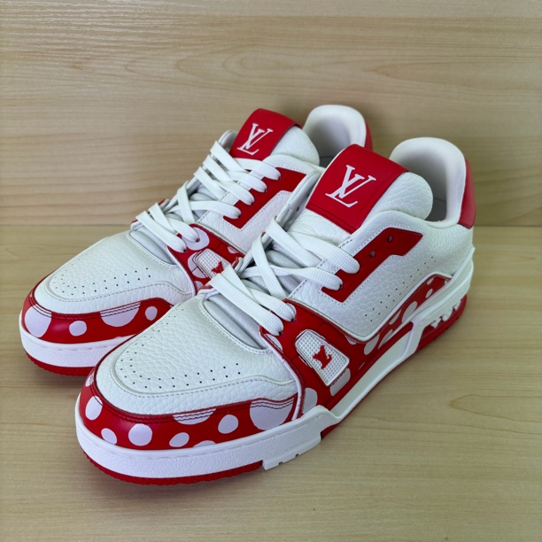 未使用 LouisVuitton/路易威登 Trainer系列草间弥生板鞋