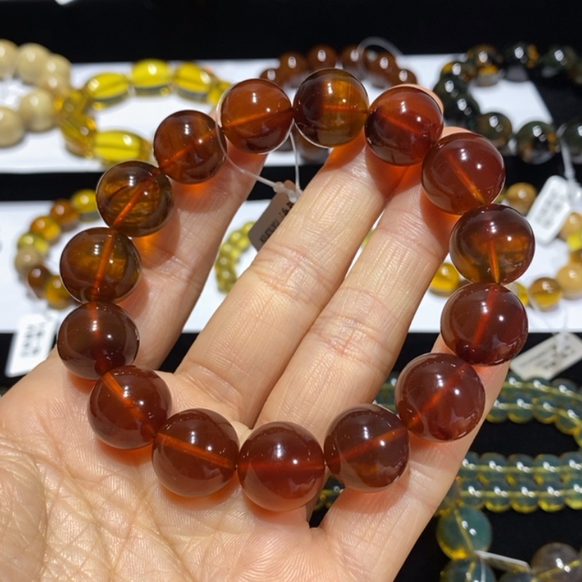 【闪购商品】琥珀裸石未镶嵌14.8