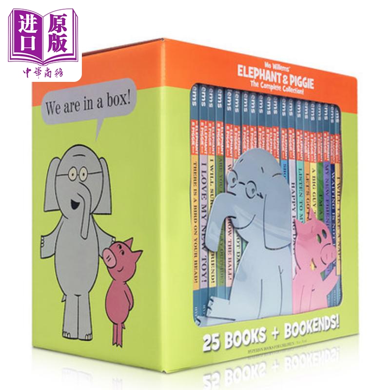 【中商】Elephant & Piggie 小猪小象第一季25册合集 童书