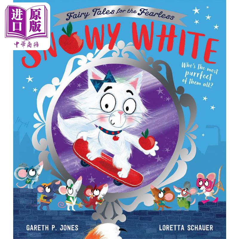 【中商】猫咪版白雪公主Fairy Tales for the Fearless Snow