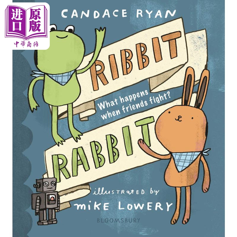【中商】Ribbit Rabbit 青蛙兔子是朋友 英文原版 进口原版