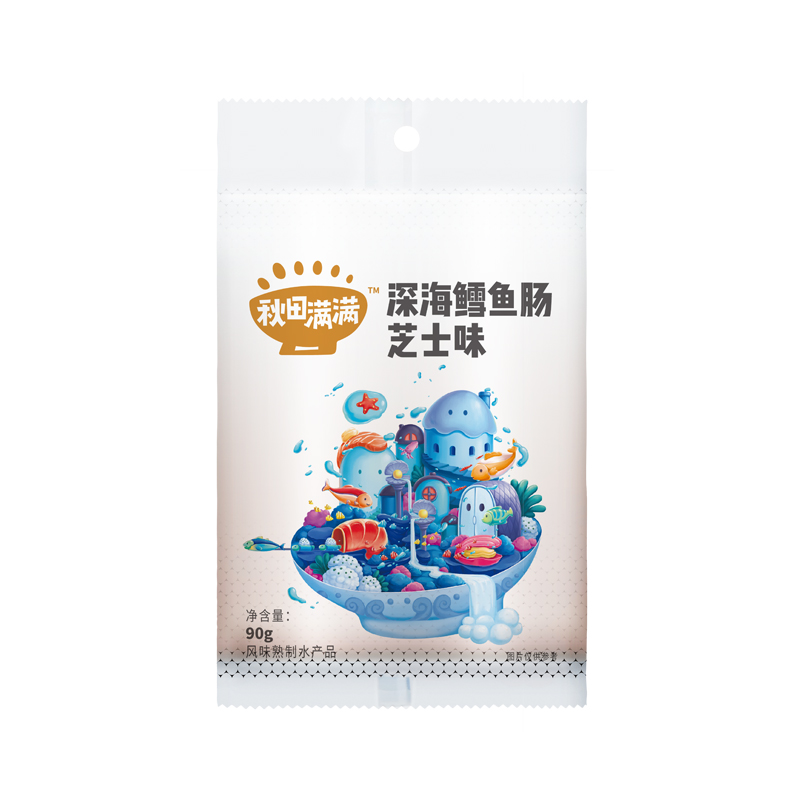 深海雪鱼肠芝士味 90g(55%) 效期三个月内