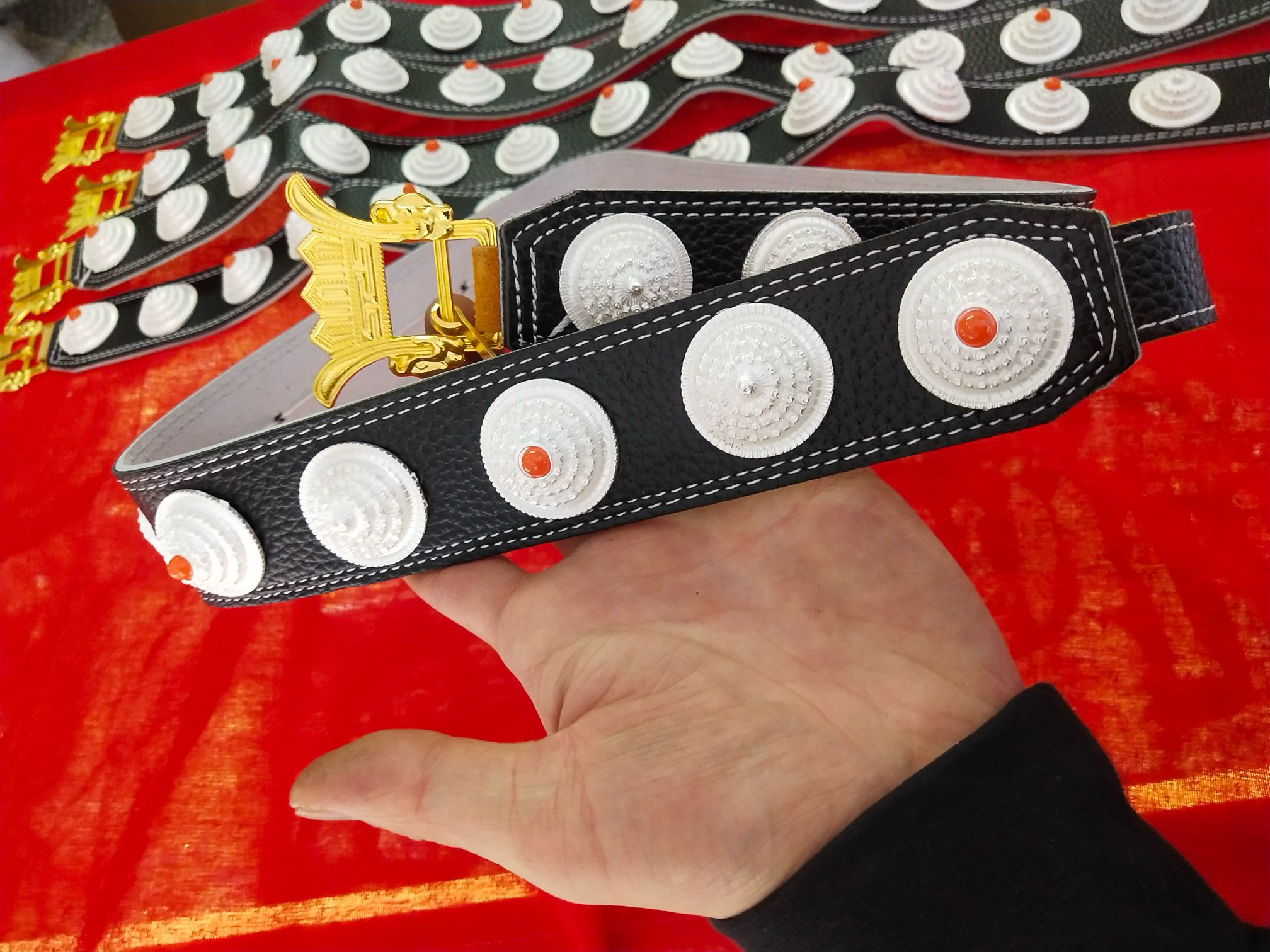 藏式女生腰带不掉色