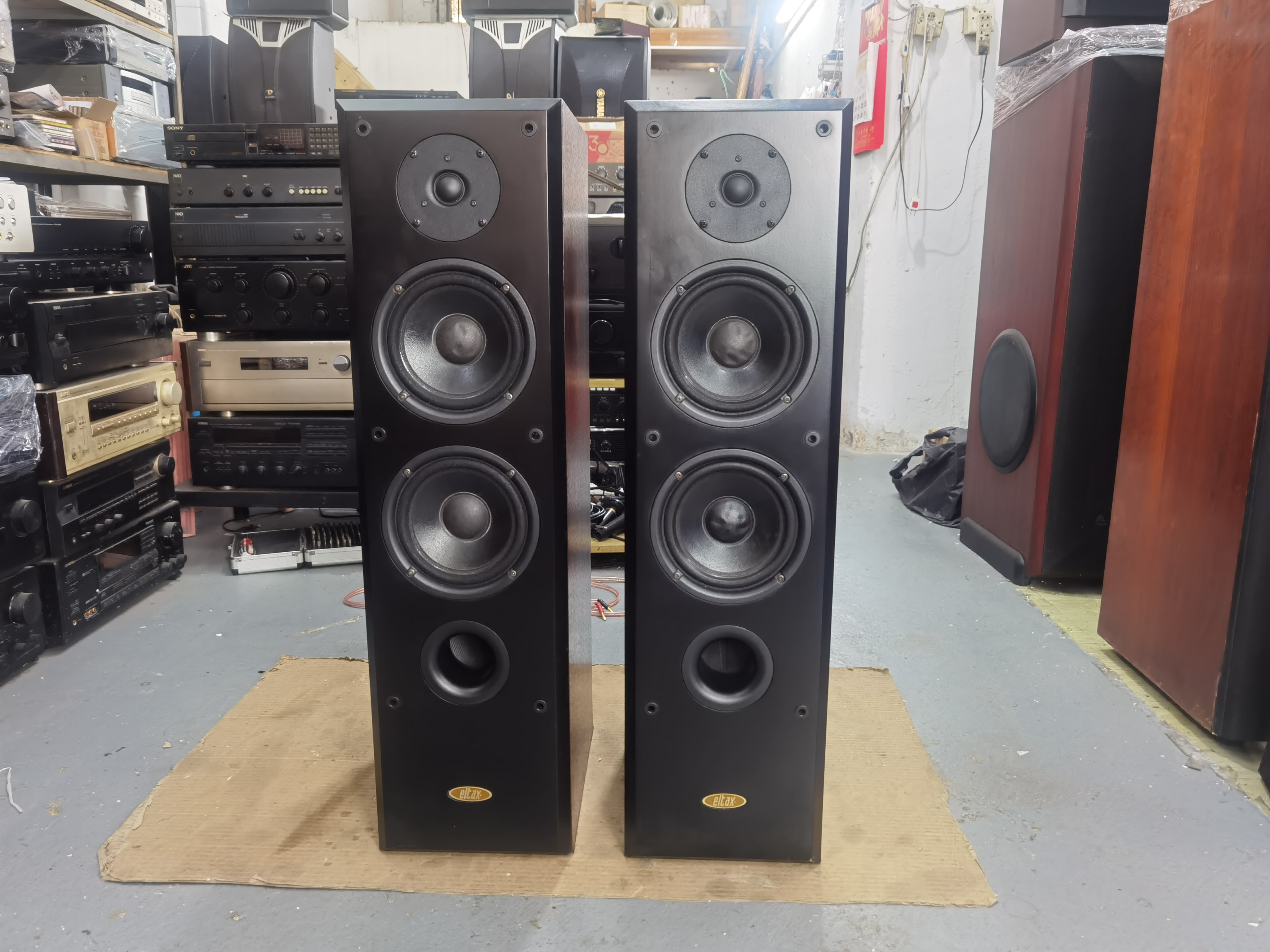 8新 Yamaha/雅马哈 二手进丹麦意达诗110音箱  运费自理