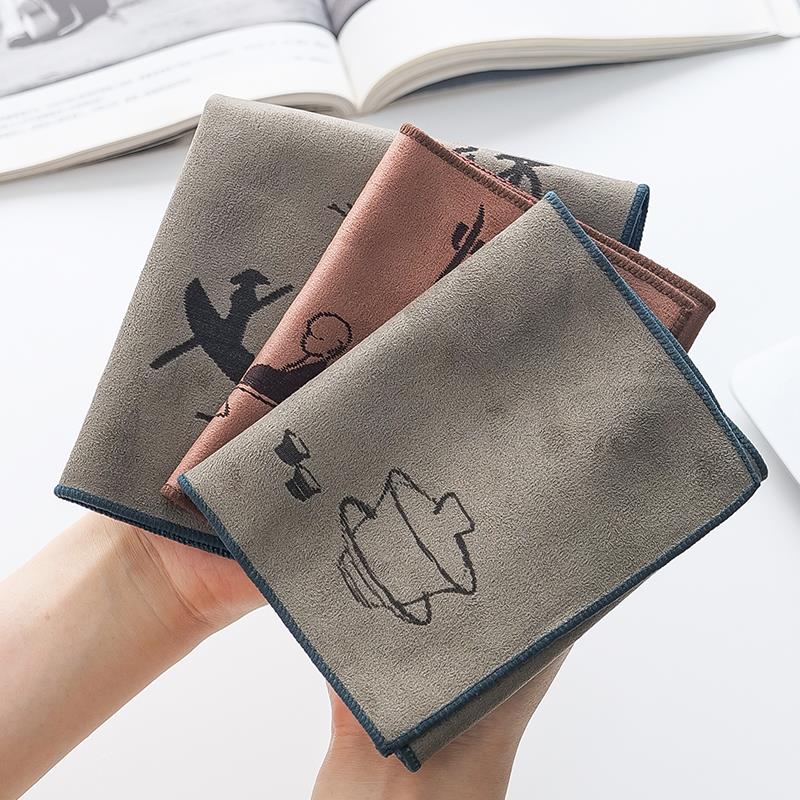 范哲萨加厚双面茶巾高档茶布吸水茶具毛巾茶几茶桌布抹布垫禅意茶