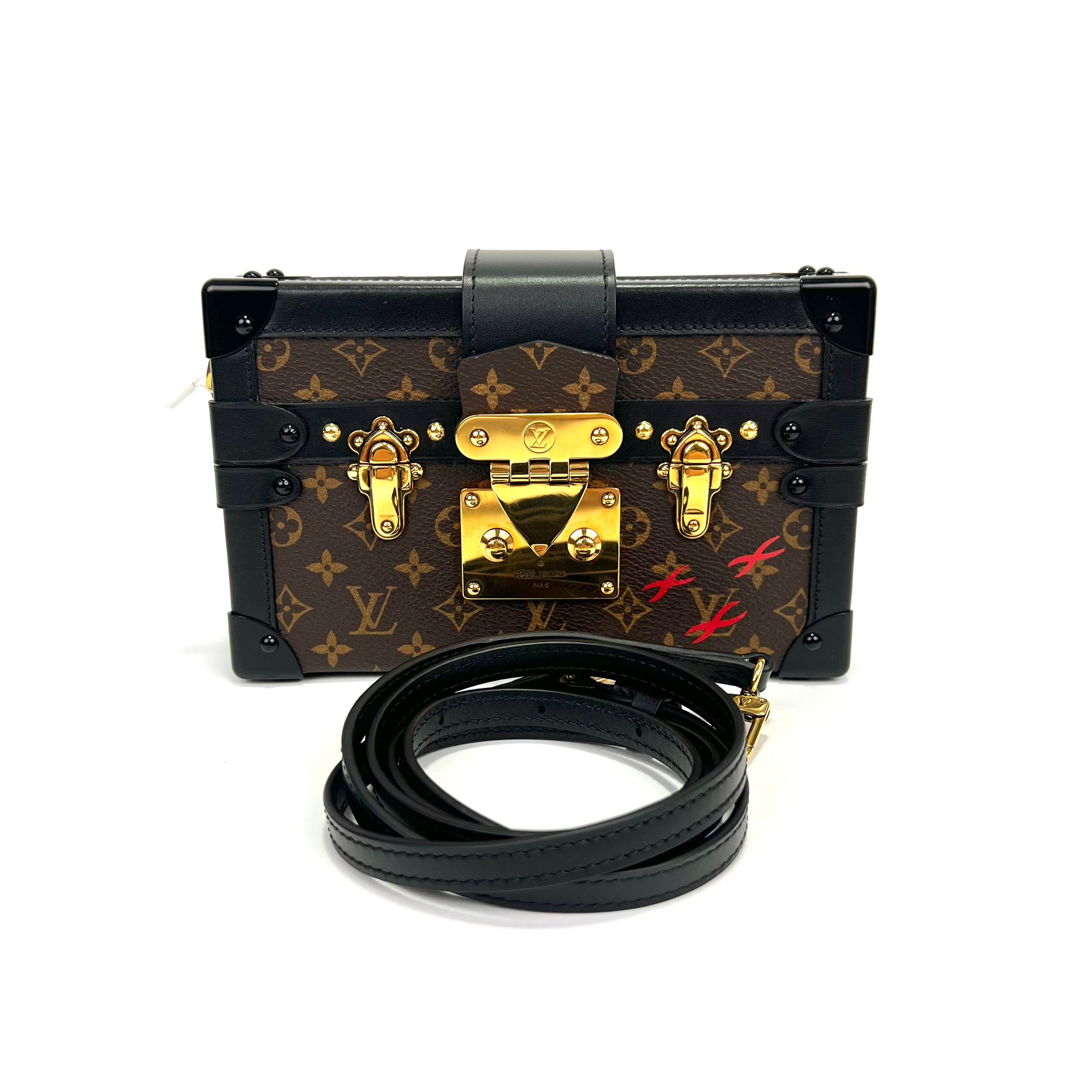 99新 LouisVuitton/路易威登 哆啦/98新/LV硬盒子斜挎包/45490997