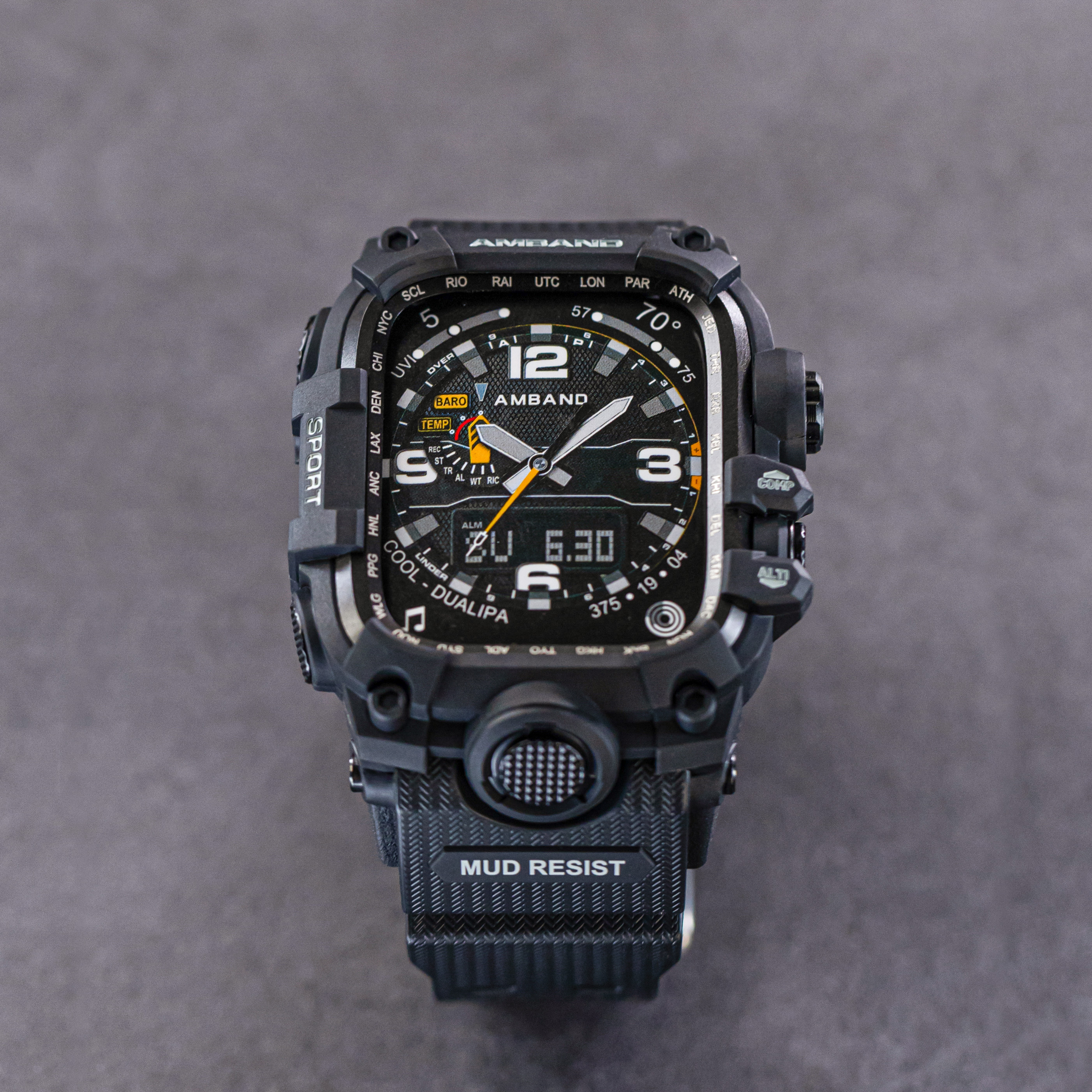 AppleWatch改装小泥王保护壳S11代适用苹果手表iwatch表带ultra3