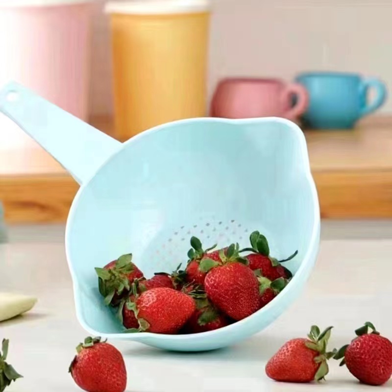 轻巧滤筛 蔬菜水果淘米沥水篮滤水筛子