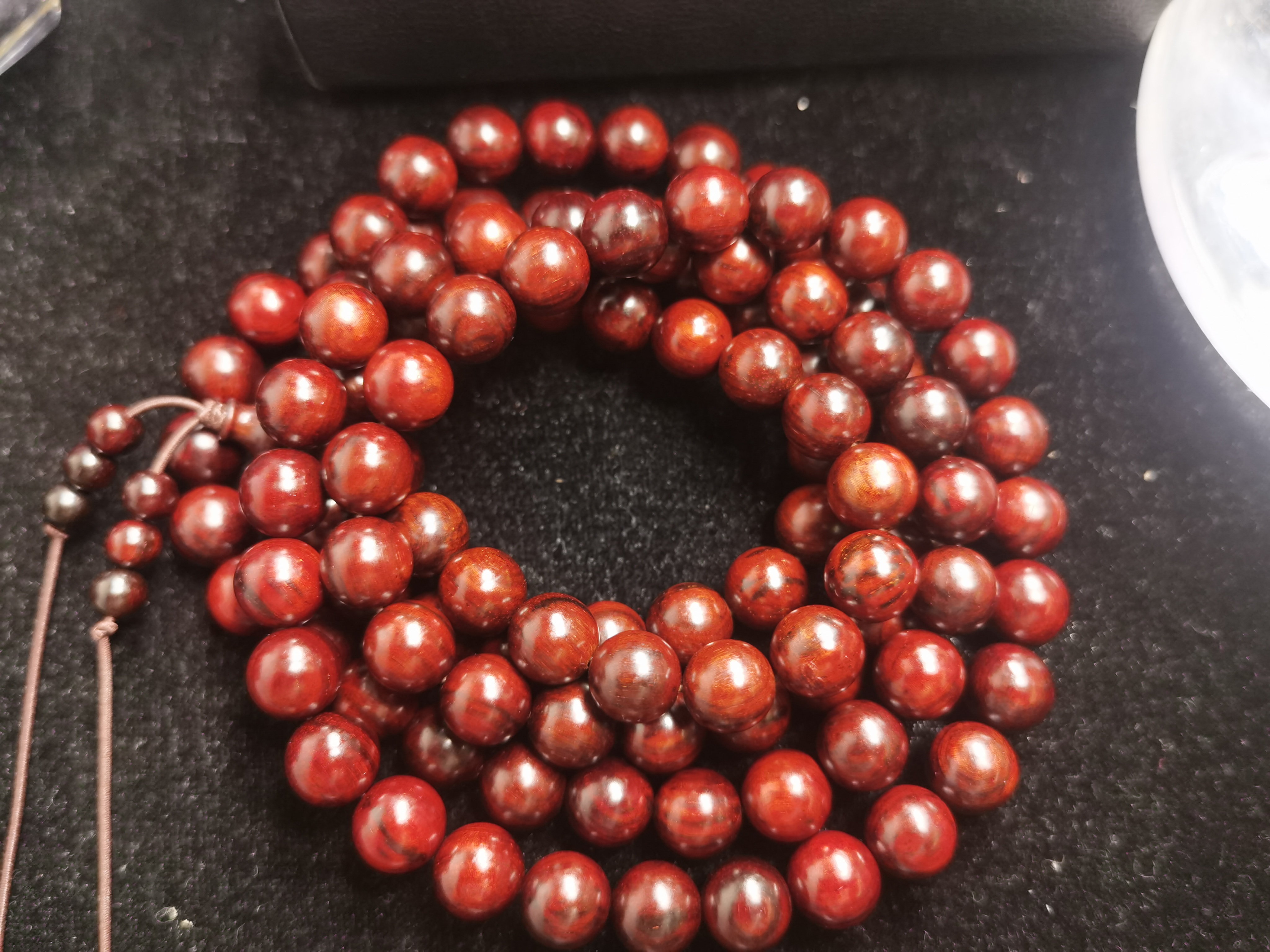 印度小叶紫檀（檀香紫檀）1.0手串