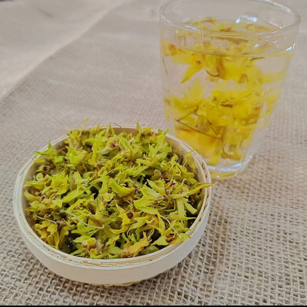 元养栈 精选 铁皮石斛花干花瓶装养生茶滋补泡茶煲汤精选正品