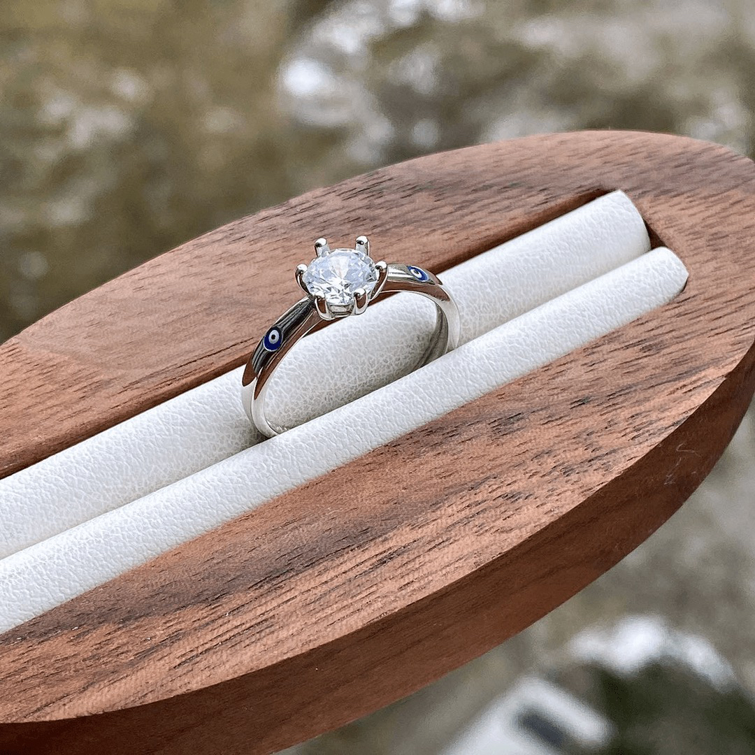 925银戒指 拜合体亚尔纯银女士戒指