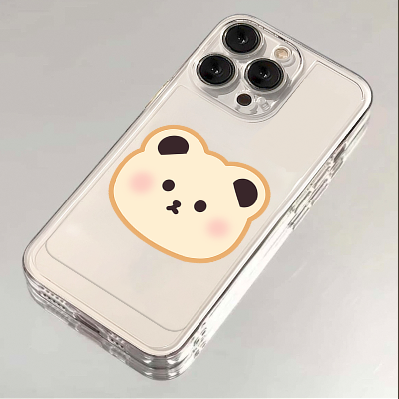 可爱小熊iphone15苹果手机壳14promax硅胶13pro透明12创意11个性