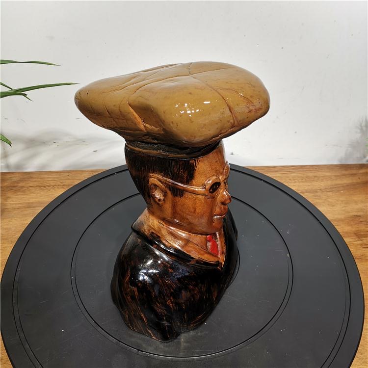 大化石陶瓷天然原石摆件工艺品17-17-23，4.2斤
