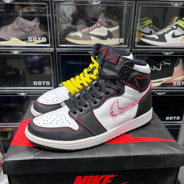 95新 NIKE/耐克 43码aj1拆线无盒95新球鞋公价1059