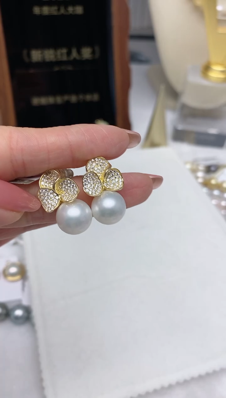 【闪购商品】淡水珍珠耳饰未镶嵌132