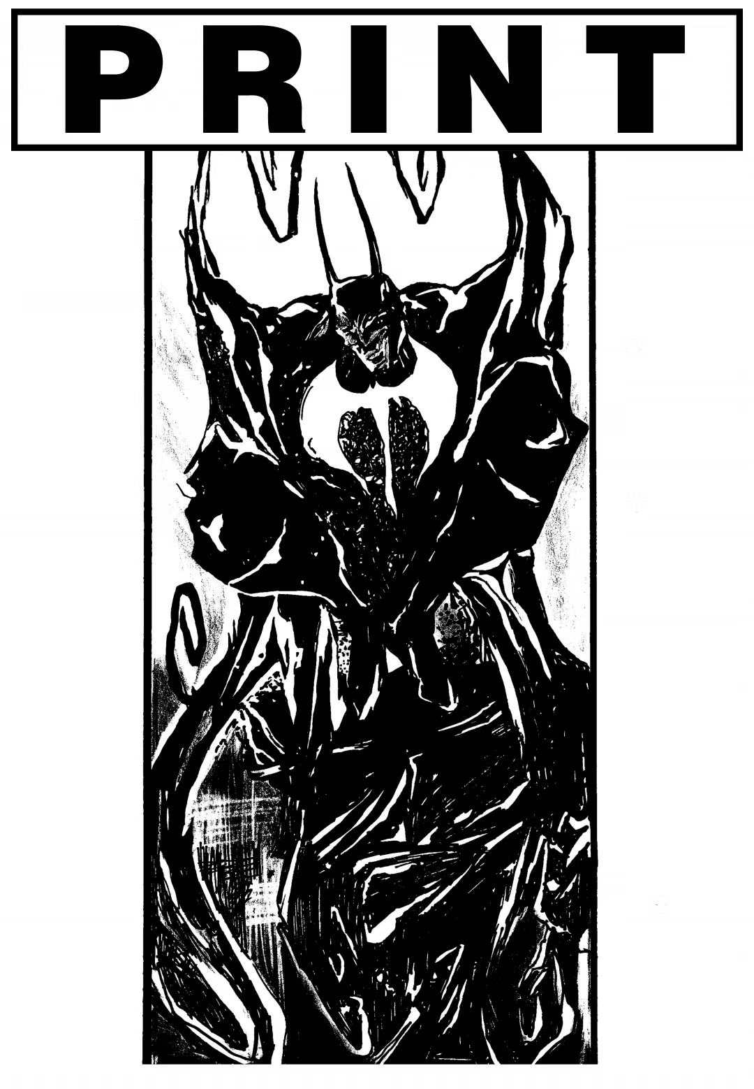 PRINT 潮流艺术版画 黑暗风收藏艺术版画（直播间代拆）