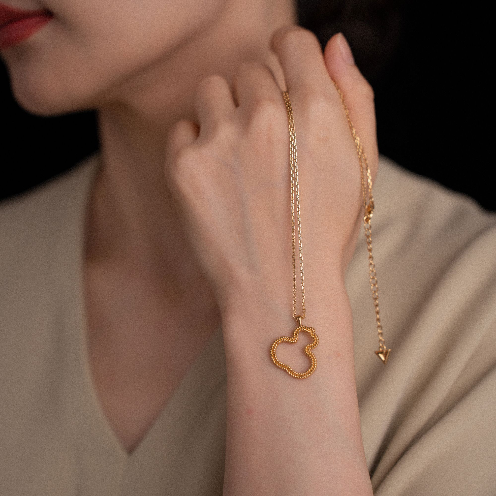 坠链均925银 【山巾子·小福芦项链】品牌原创设计葫芦纯银短款项链