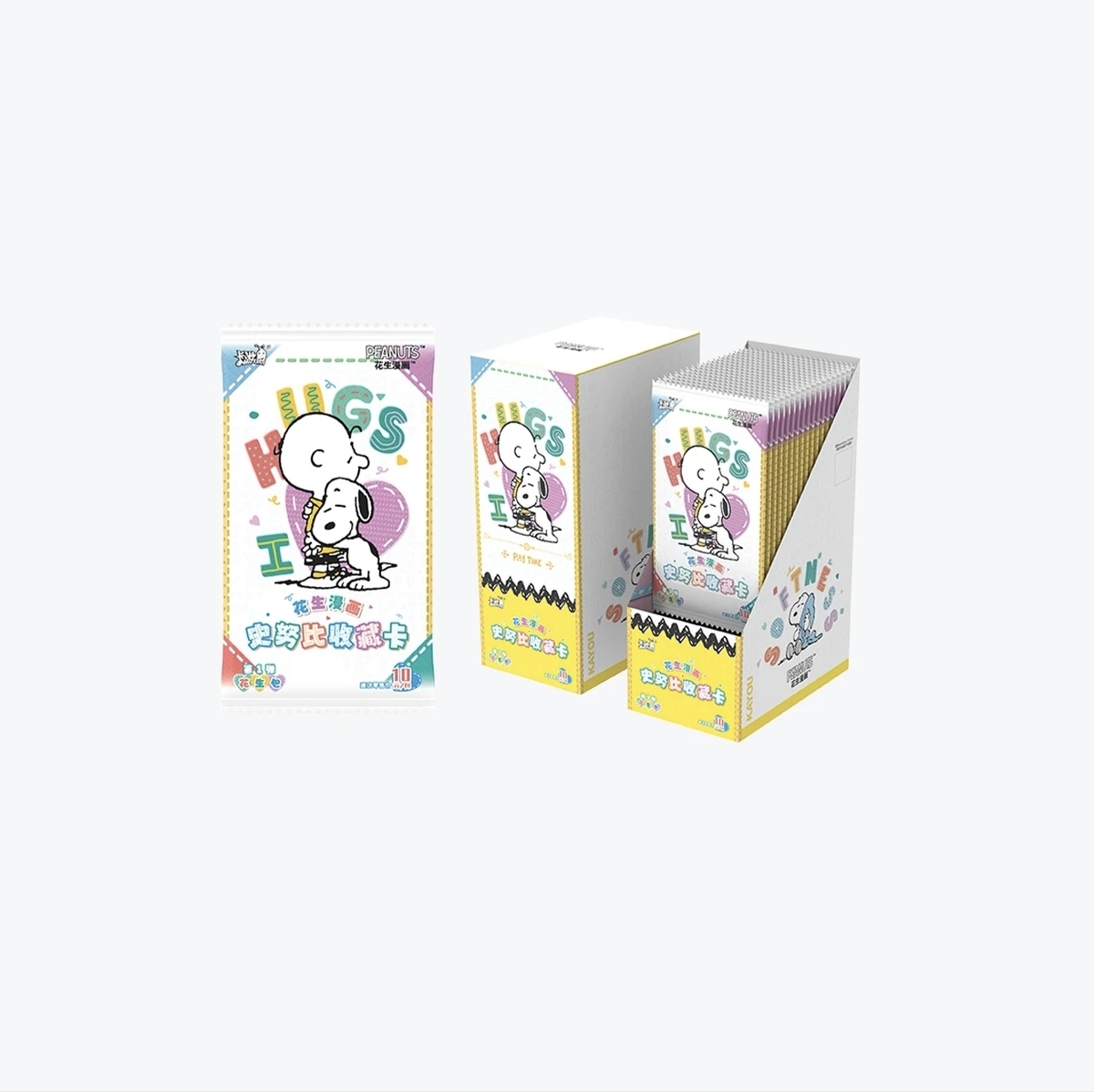 卡游【叠叠/柚汁】史努比花生包第一弹收藏盲盒卡牌
