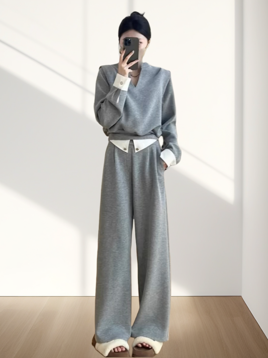 【400-450】【对应主播给的编号拍下】2025新款短款外套休闲百搭套装