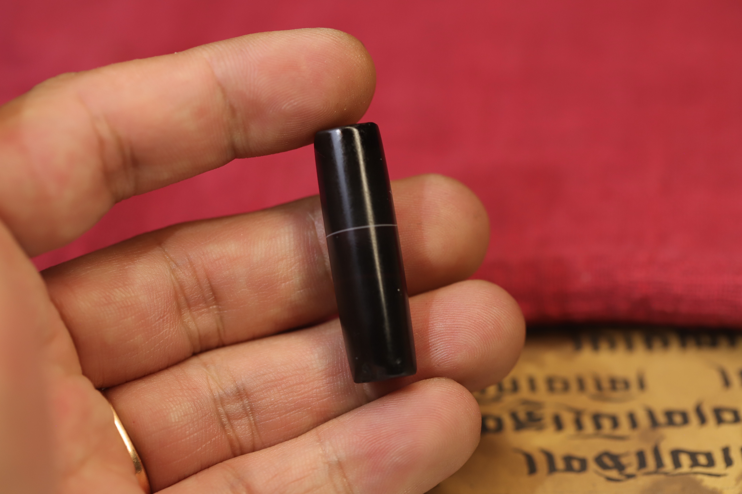 精致时尚千岁蓝沁管琉璃吊坠挂件