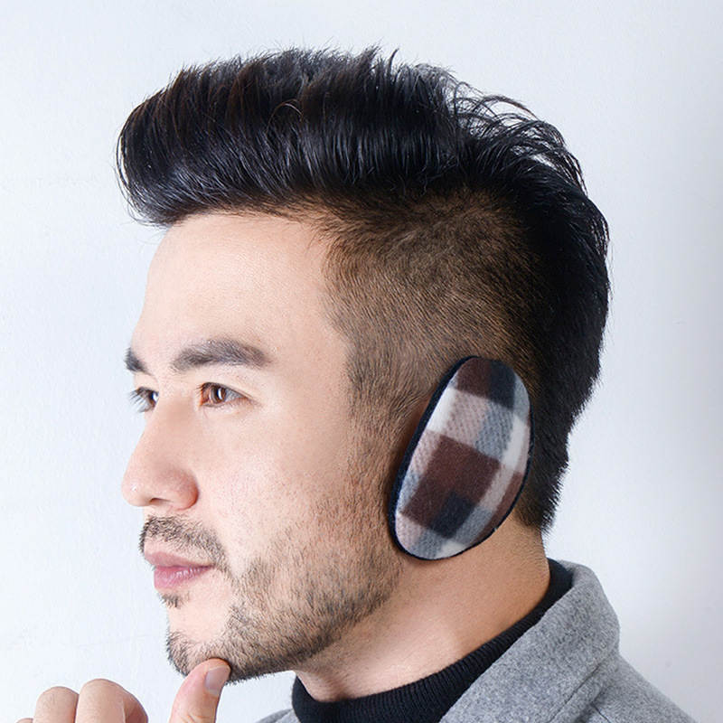 摇粒绒冬季单耳保暖耳罩无发箍耳捂男女分体耳包无间耳套耳罩独立