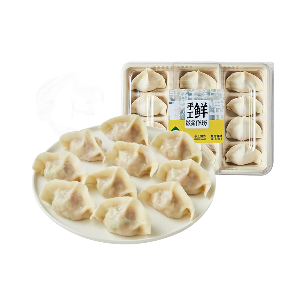 盒马工坊 手作芹菜鲜肉水饺 240g