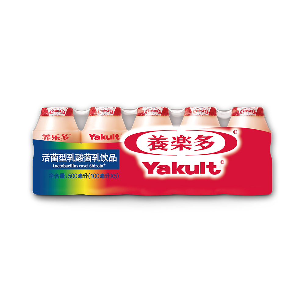 养乐多 活菌型乳酸菌乳饮品 100ml*5
