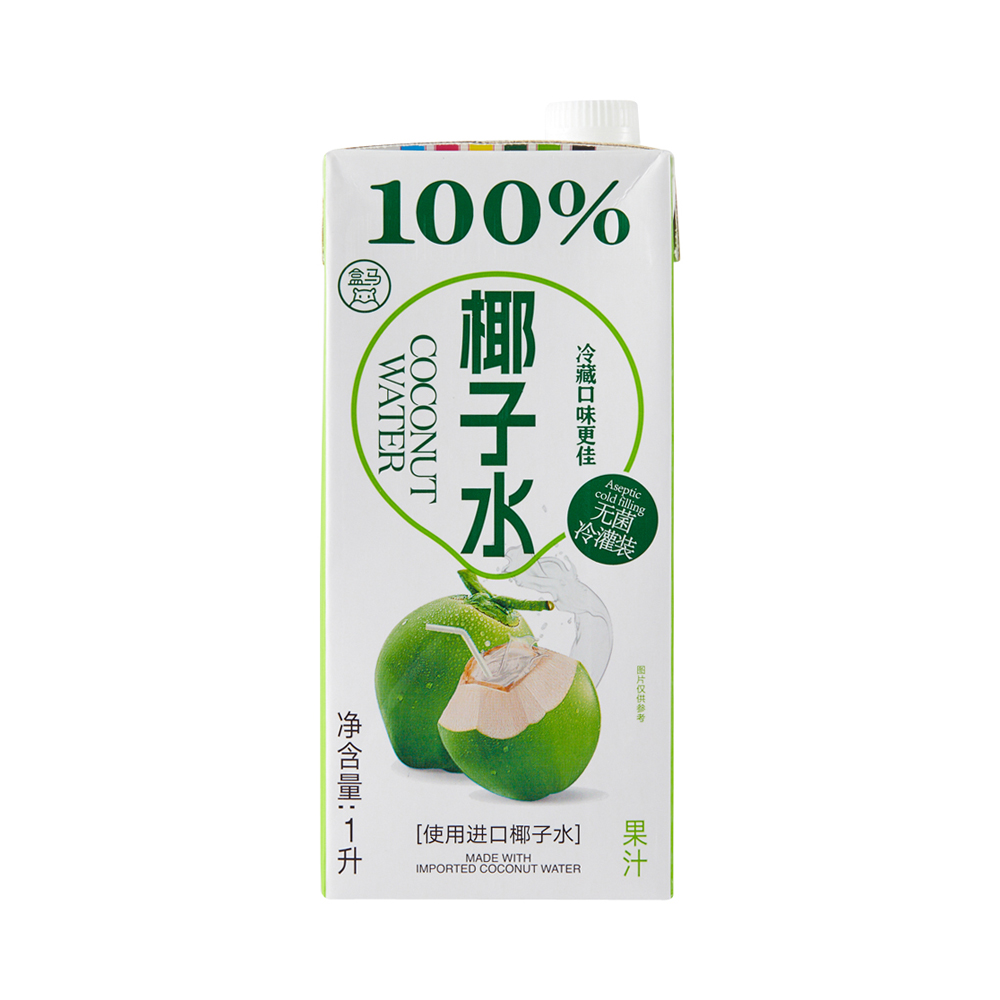盒马 100%椰子水 1L