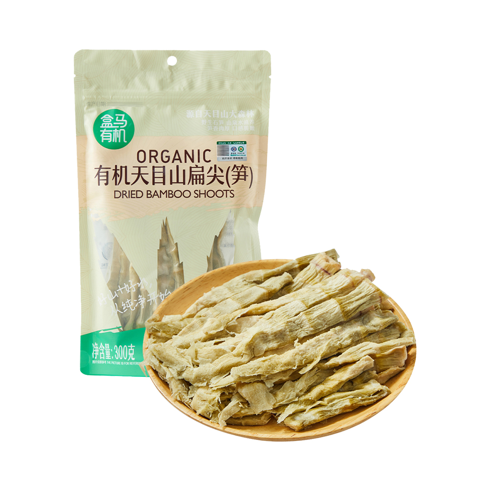 盒马有机 天目山扁尖(笋) 300g