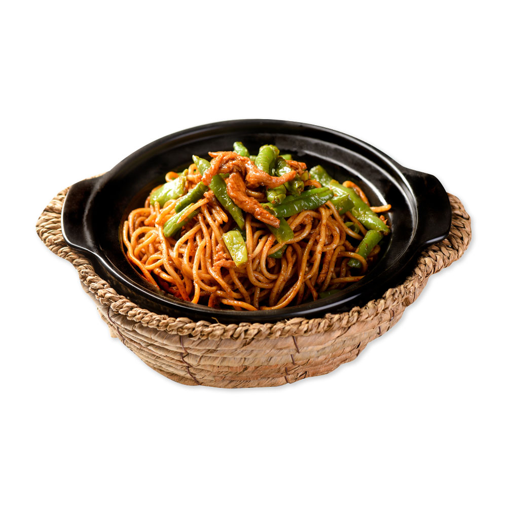 扁豆焖面