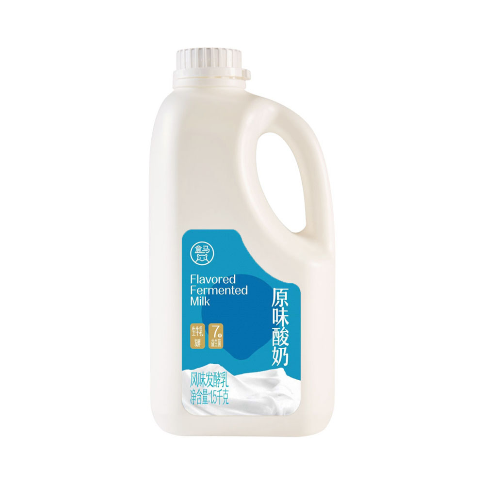 盒马 原味酸奶 1.5kg