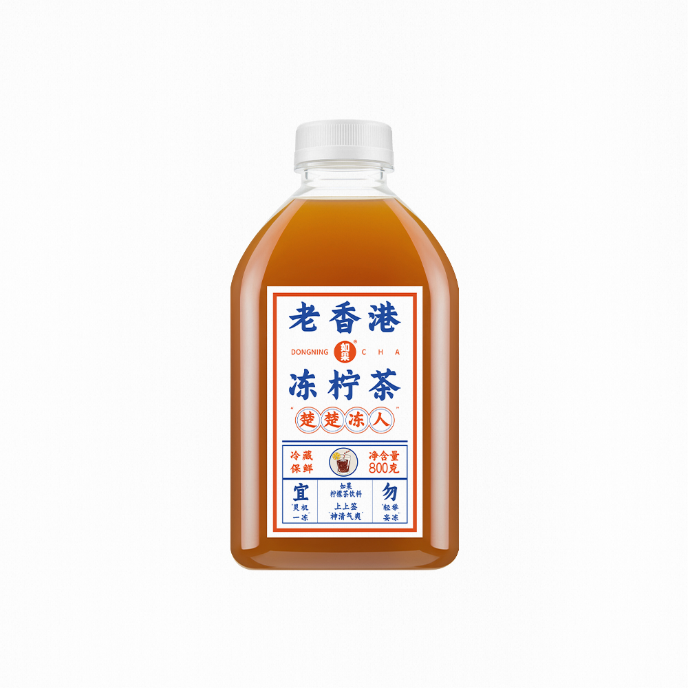 如果 柠檬茶饮料 800g