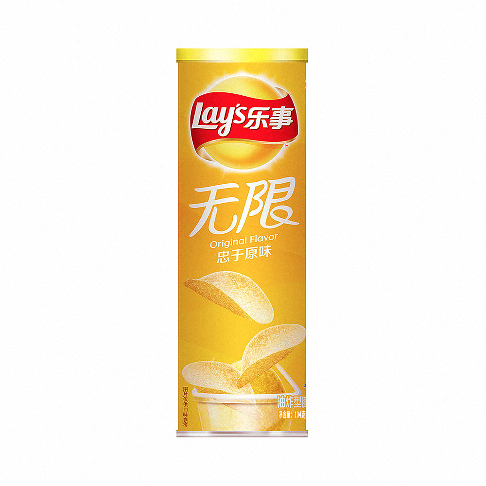 Lay's/乐事 薯片 忠于原味 104g