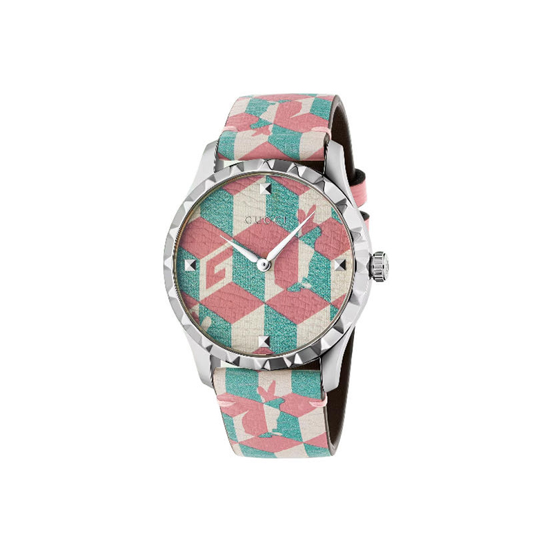 GUCCI/古驰男女同款 腕表 石英机芯 花色表盘 38mm 全球联保