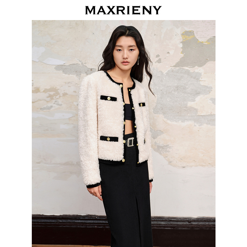 MAXRIENY名媛千金小香风短外套新款高级气质感