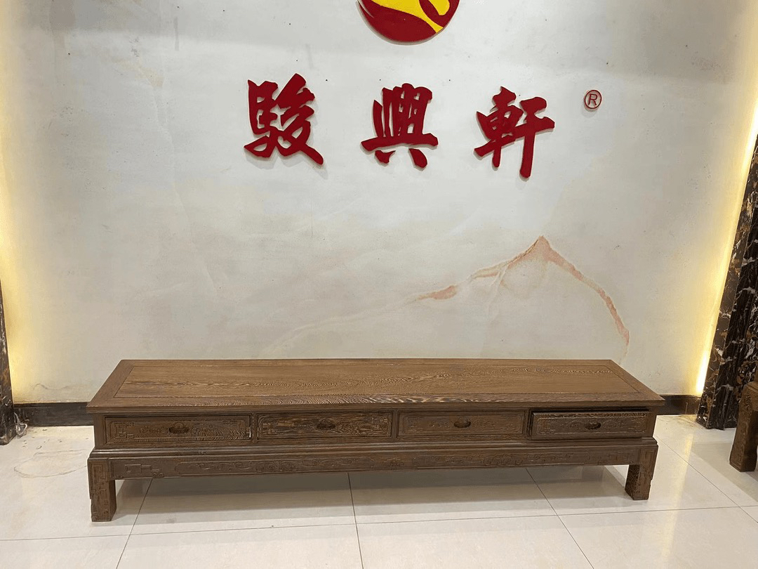 鸡翅木四季花电视柜富贵电视柜双团电视柜