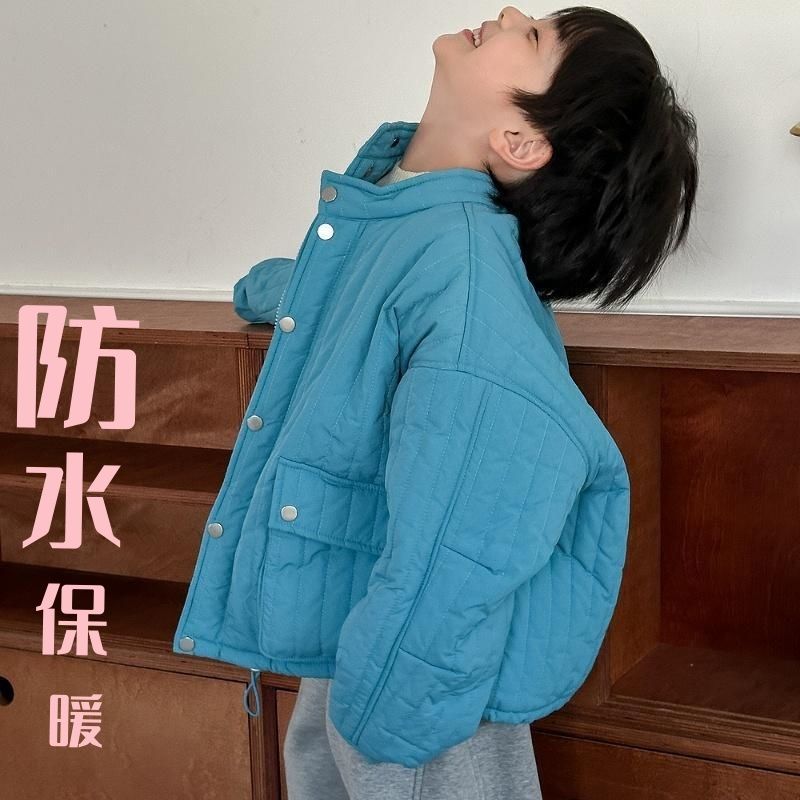 哆哆童装童装男童加厚个性衣冬季新款儿童秋冬装服外套洋气袄潮