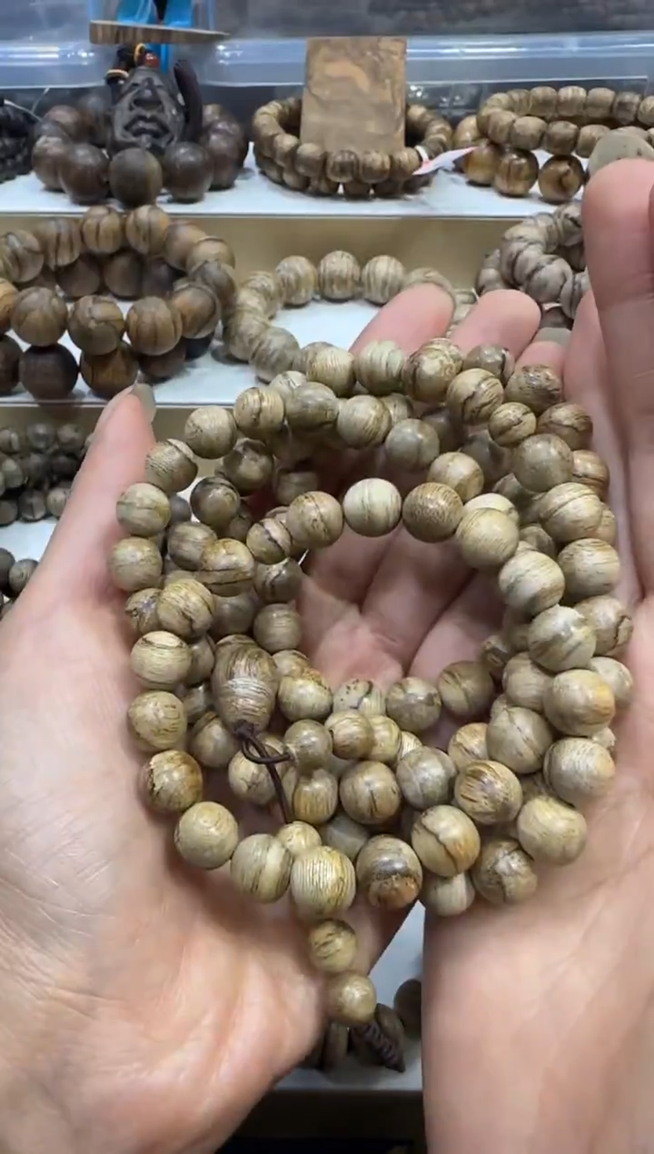 【闪购商品】沉香手串天然野达拉干0.8多圈多样发其一
