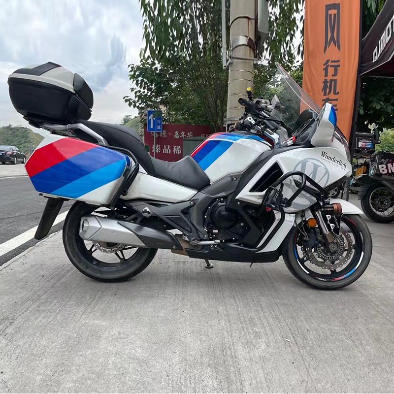 定制春风国宾650摩托车改装贴花防水反光全车身拉花个性贴膜贴纸