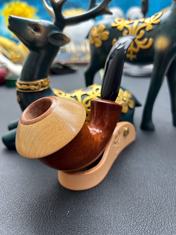 意大利伊万·罗马尼洛葫芦手工烟斗