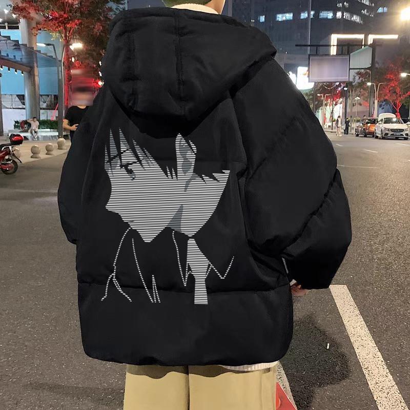 鸭鸭羽绒衣男冬季帅气面包服港风宽松大码男士羽绒服休闲加厚保暖