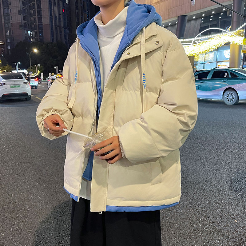 鸭鸭羽绒衣男女款外套冬季宽松男装假男士羽绒服休闲百搭潮流ins