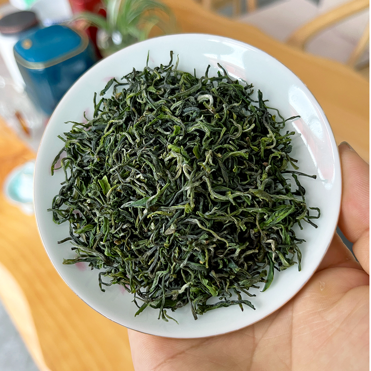 平利女娲清明毛尖手工揉捻鲜爽青绿茶香气滋味新茶新款