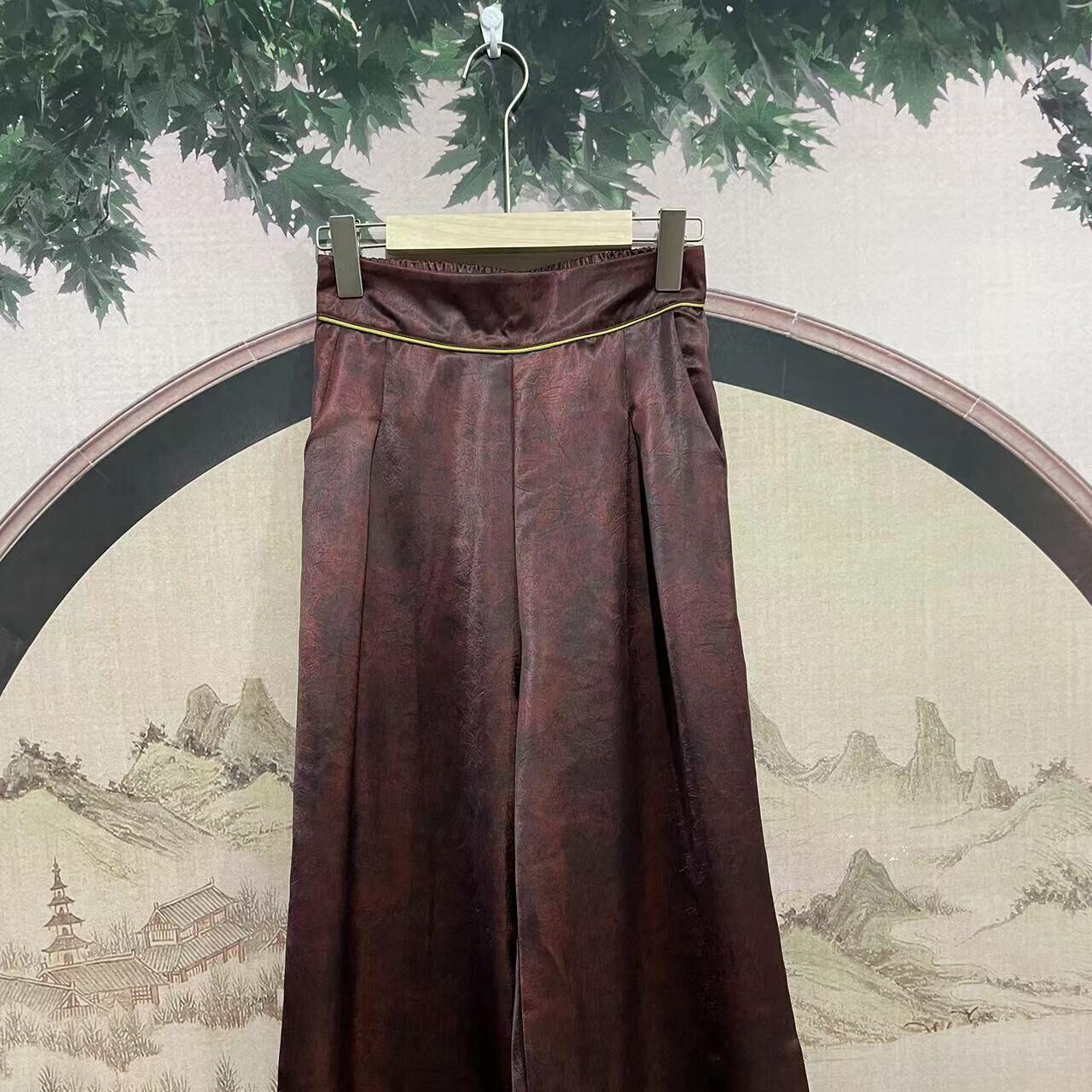 385新款时尚百搭潮流休闲裤子女宽松