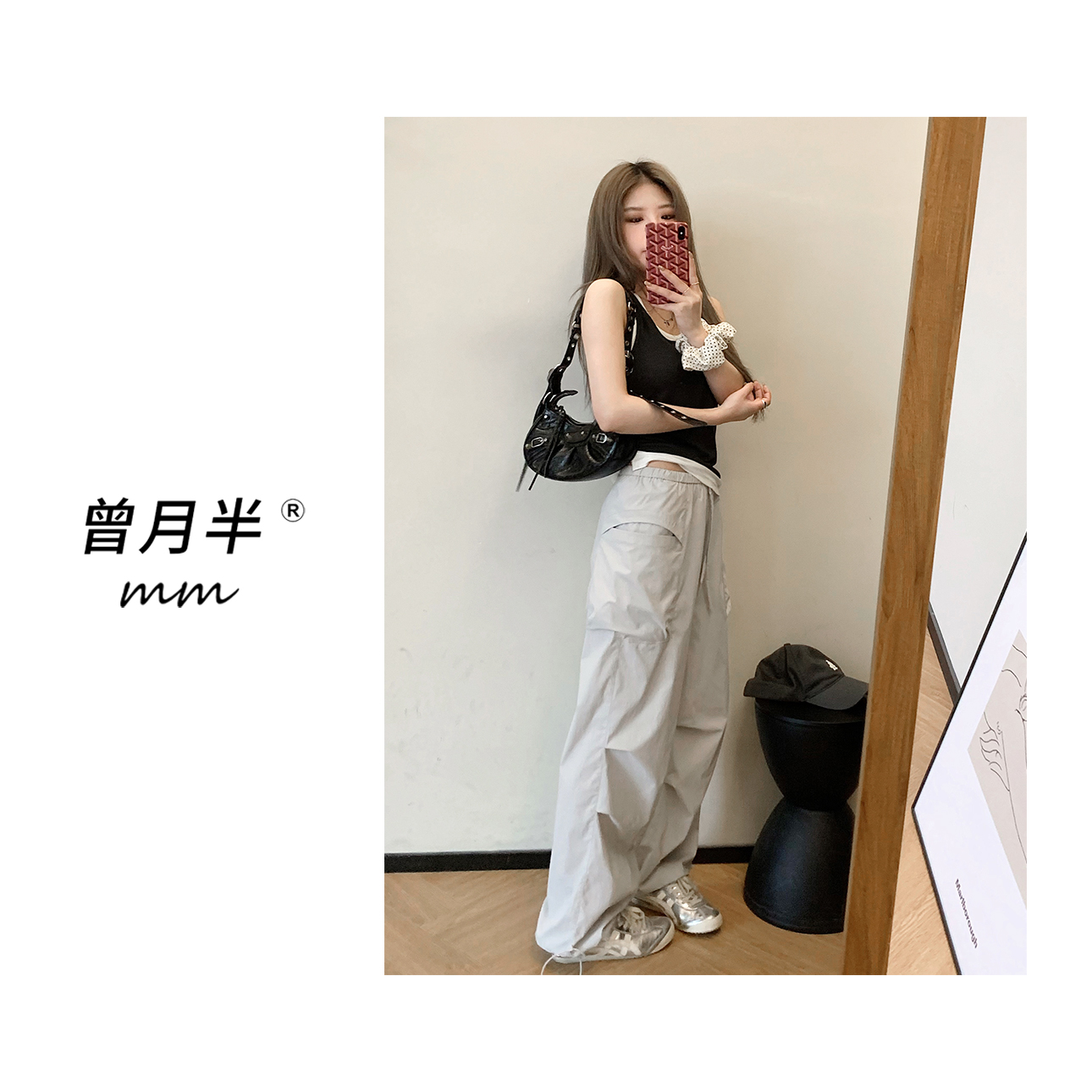 曾月半mm清仓《防晒伞兵裤》UPF200+速干防晒工装裤！zk202