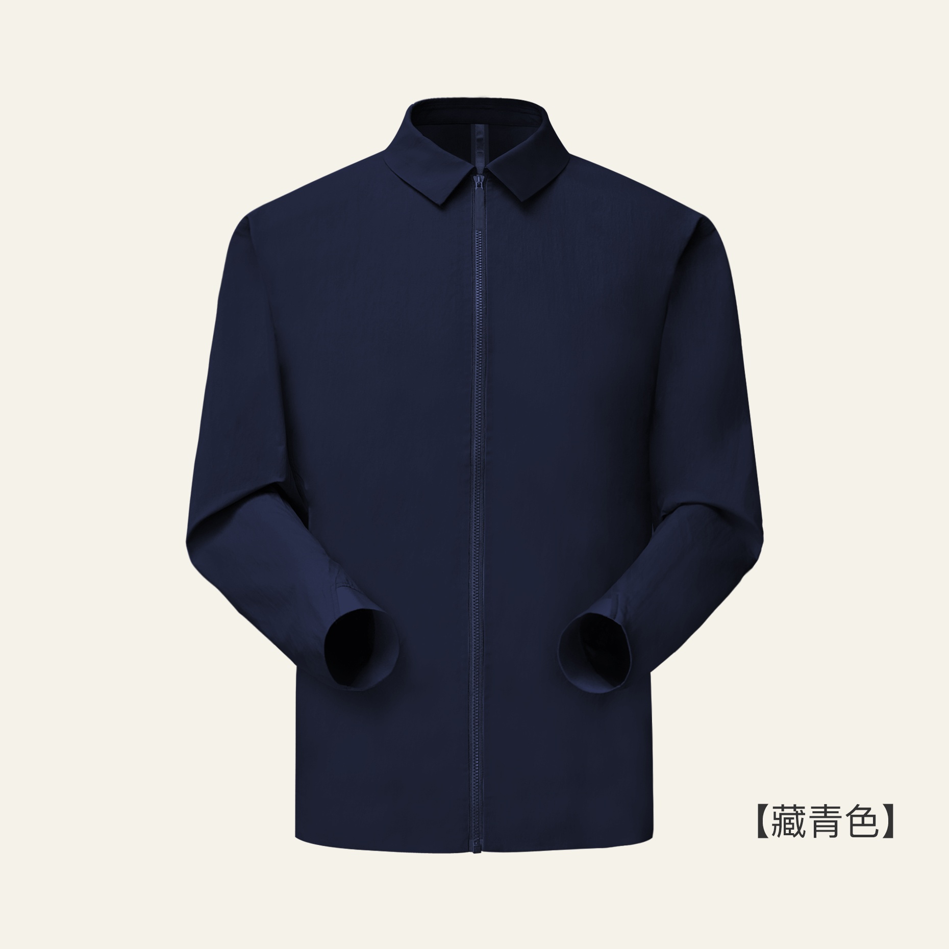 Mayrhofen8615男式春季翻领商务速干夹克男士时尚方领行政夹克